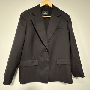Black ALO Women's Oversized Blazer